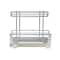 Household Essentials Glidez Chrome 2-Tier Cabinet Organizer